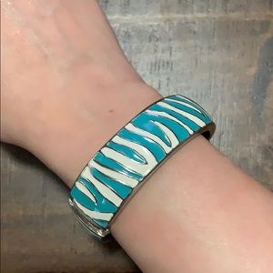 Turquoise zebra bracelet